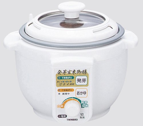 TWINBIRD 発芽玄米器 発芽玄米御膳 GH-D415SI(中古品)