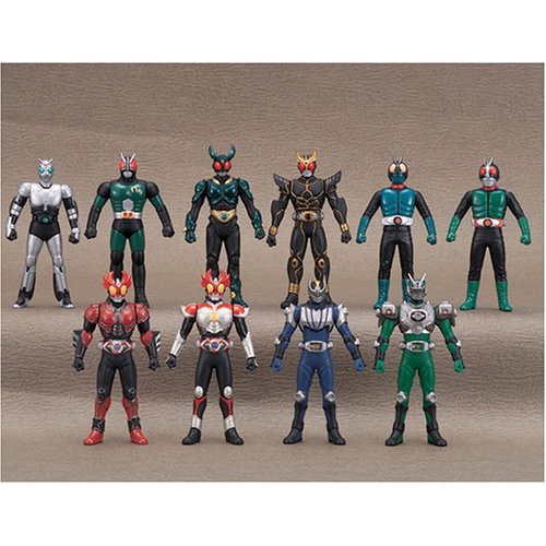 栄光の10人ライダーフィギュアセット バンダイ 仮面ライダー