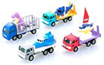 「非常に良い」トミカギフトセット ゆかいなトレーラーセット3(中古品)