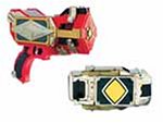 ハンディーシリーズ02 仮面ライダーギャレン 変身セット(中古品)