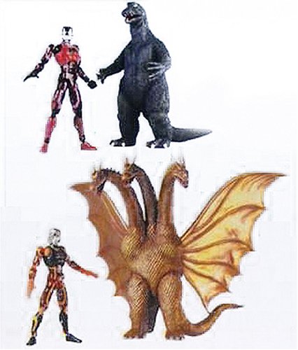 ミクロマン 着ぐるミクロマン(KM-SP01) 「ゴジラVSキングギドラ」(中古品)の通販は