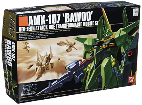 「未使用品」HGUC 1/144 AMX-107 バウ (量産型) (機動戦士ガンダムZZ)(中古品)
