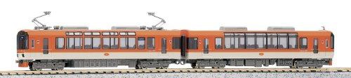 「ほぼ新品」KATO Nゲージ 叡山電鉄900系 きらら オレンジ 10-412 鉄道模型 電車(中古品)
