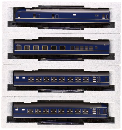 KATO HOゲージ 20系 特急形寝台客車 基本 4両セット 3-504 鉄道模型 客車(中古品)