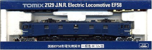 新品未使用2129 TOMIX.Nゲージ車両 EF58 (Hゴム窓・一般色) 未使用品」Nゲージ車両 EF58 (Hゴム窓・一般色) 2129(中古品)の通販は
