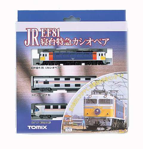 Nゲージ車両 EF81 寝台特急 カシオペア 基本セット (3両) 92251(中古品)