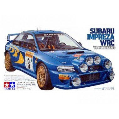 「ほぼ新品」タミヤ 1/24 スポーツカーシリーズ インプレッサWRCモンテカルロ(中古品)