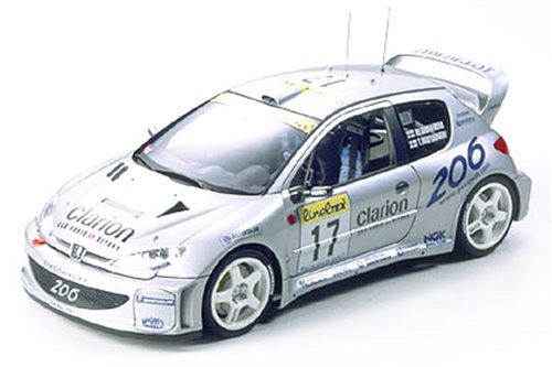 「未使用品」タミヤ 1/24 スポーツカーシリーズ No.225 プジョー206 WRC2000 プラモデル(中古品)