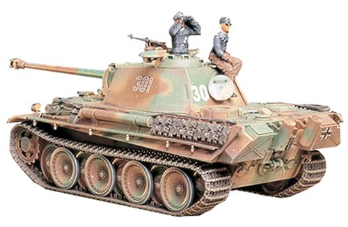 「未使用品」タミヤ 1/35 ミリタリーミニチュアシリーズ パンサーG後期型(中古品)