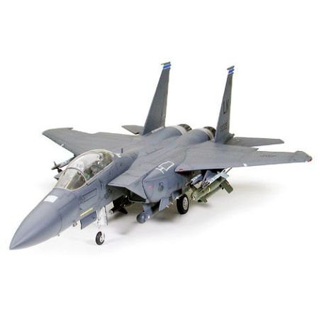 タミヤ 1/32 エアークラフトシリーズ No.12 アメリカ空軍 ボーイング F-15E(中古品)