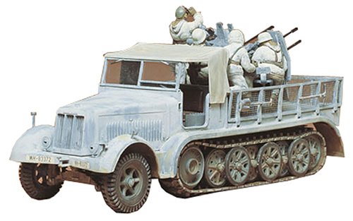 タミヤ 1/35 ミリタリーミニチュアシリーズ 8トンハーフ4連装(中古品)