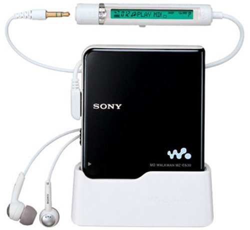SONY MZ-E630 B MDウォークマン(ブラック)(中古品)