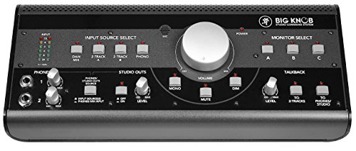 音響機器 MACKIE (マッキー) モニターコントローラー Big Knob Passive おすすめMACKIE⁄Big Knob Studio+ モニターコントローラー[高音質