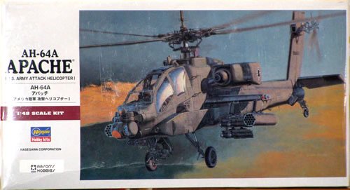 「ほぼ新品」ハセガワ 1/48 AH-64A アパッチ #PT24(中古品) 6,513円