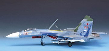 アカデミー 1/48 SU-27フランカーB AM12270 プラモデル(中古品)の通販は