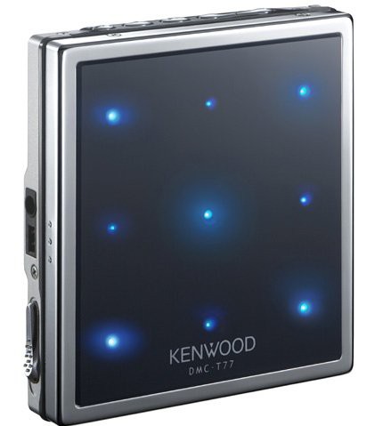 KENWOOD DMC-T77-B ポータブルMDプレーヤー ブラック(中古品)の通販は