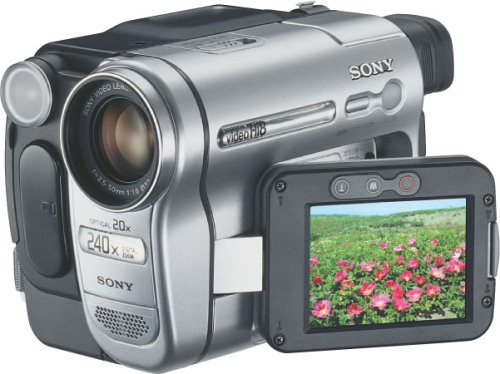 ソニー SONY 2.5型液晶モニター搭載 録画・再生ハイエイトビデオカメラ CCD(中古品)の通販は