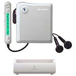 SHARP 1ビット ポータブルMDプレーヤー MD-DS33-S (シルバー系)(中古品)の通販は