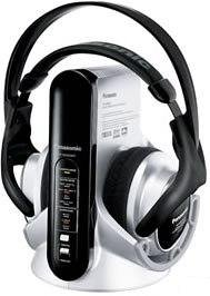 Panasonic デジタルコードレスサラウンドヘッドホン RP-WH5000-S(品)