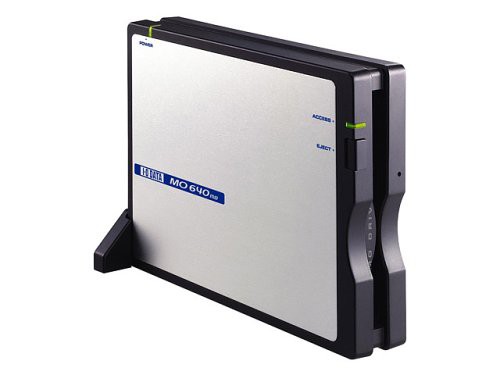 I-O DATA MOC2-U640L USB 2.0/1.1 コンパクトMOドライブ(中古品)の通販は 12,716円