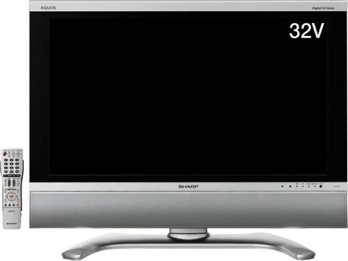 シャープ 32V型 液晶 テレビ AQUOS LC-32AD5 ハイビジョン   2005年モデル(中古品)