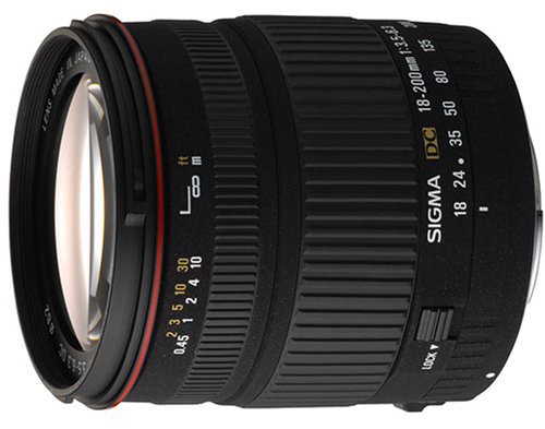 シグマ 18-200mm F3.5-6.3 DC デジタル専用 ペンタックス用(中古品)