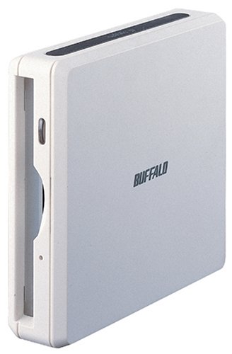 「ほぼ新品」BUFFALO MO-PL1300U2 USB2.0バスパワー GIGAMOドライブ(中古品)