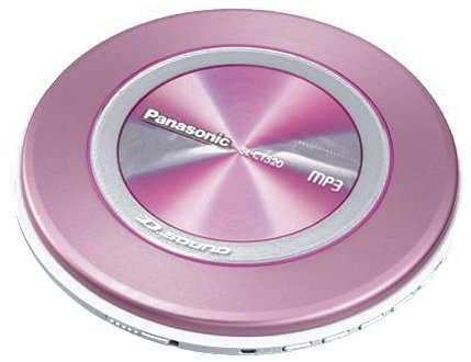 「非常に良い」パナソニック ポータブルCDプレーヤー ピンク D‐SOUND SL-CT520-P(中古品)