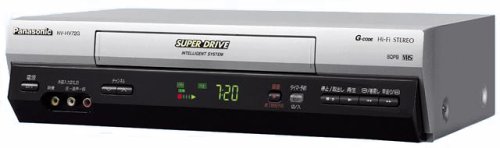 「未使用品」パナソニック ビデオデッキ NV-HV72G-S(中古品)