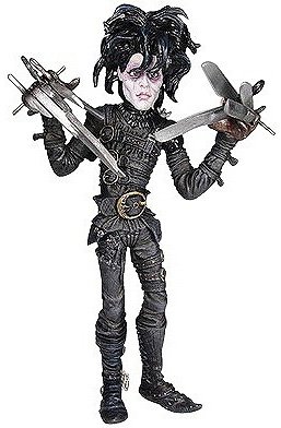 「非常に良い」エドワード・シザーハンズ 10インチ ロトフィギュア(中古品)