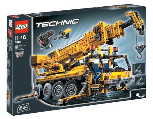 「非常に良い」Lego　レゴ - Technic Mobile Crane #8421(中古品)