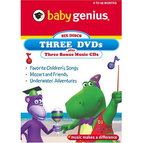 Baby 3-Pack: Favorite Children's Songs / Mozart [DVD] [Import](中古品)