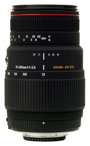 「未使用品」シグマ 70-300mm F4-5.6 APO DG MACRO ニコン用(中古品)