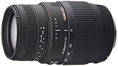 「未使用品」SIGMA 望遠ズームレンズ 70-300mm F4-5.6 DG MACRO キヤノン用 フルサイズ (中古品)