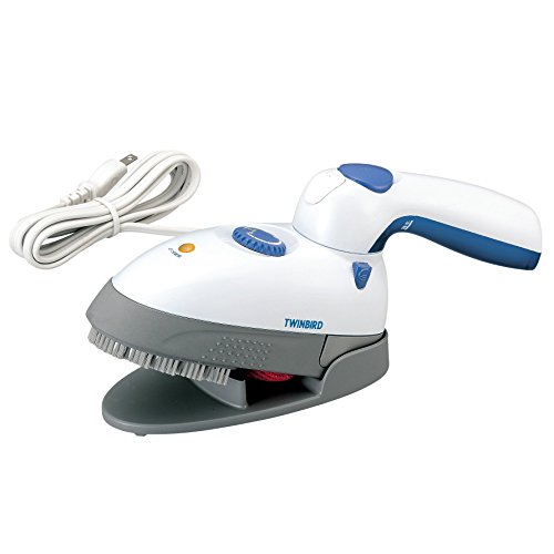 「未使用品」TWINBIRD ハンディーアイロン&スチーマー ブルー SA-4083BL(中古品)