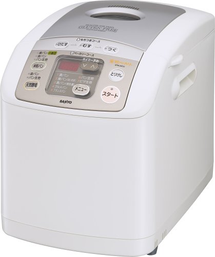 SANYO もちつきベーカリー もちつきパンパン 米粉ベーカリー SPM-MP31(W)(中古品)