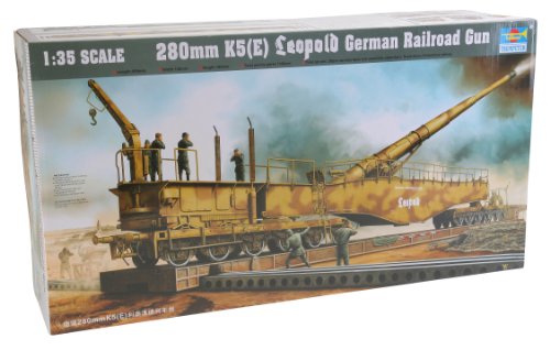 「非常に良い」トランペッター 1/35 280mmK5 E レオポルド プラモデル(中古品)