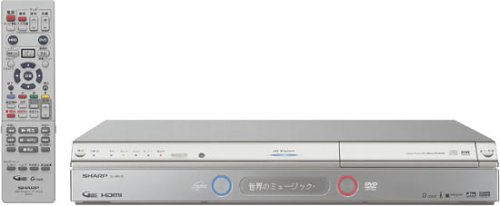 SHARP AQUOS 地上・BS・110度CSデジタルハイビジョンチューナー内蔵 HDD500(中古品)