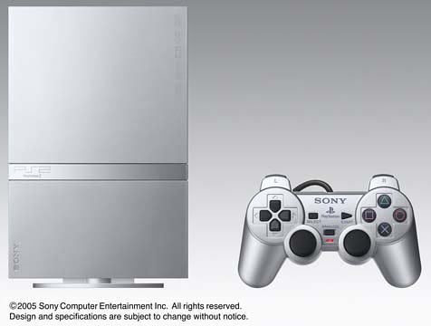 「非常に良い」PlayStation 2 サテン・シルバー (SCPH-75000SSS) （メーカー生産終了）(中古品)