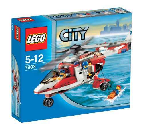 レゴ (LEGO) シティ レスキューヘリコプター 7903(中古品)