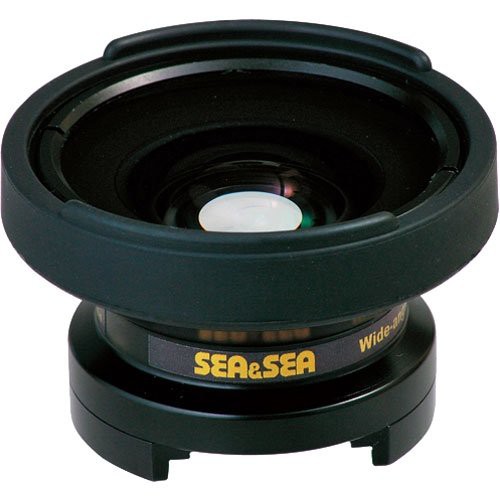 Sea & Sea 0.55?Xワイド角度変換レンズfor dx-1200hd、dx-860g & dx-750gカ(中古品)