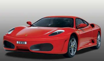 「未使用品」アメリカレベル 1/24 フェラーリ F430 02033 プラモデル(中古品)