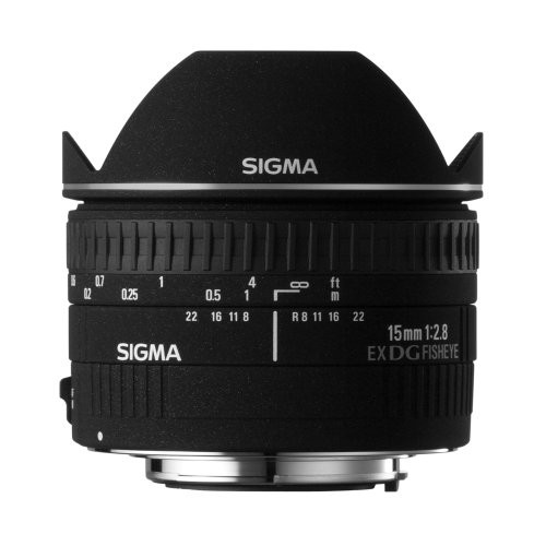 SIGMA 単焦点魚眼レンズ 15mm F2.8 EX DG DIAGONAL FISHEYE ソニー用 フル (中古品)