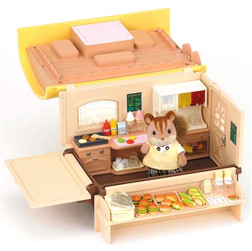 シルバニアファミリー お店 こだわり店長のハンバーガーワゴン ミ-45(中古品) 8,258円