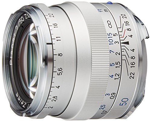 Carl Zeiss Planar T*2/50ZM SV シルバー(中古品)の通販はau PAY 