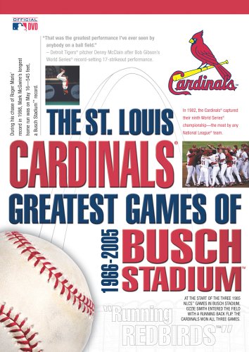 St Louis Cardinals: The Greatest Games of Busch [DVD] [Import](中古品)の通販は