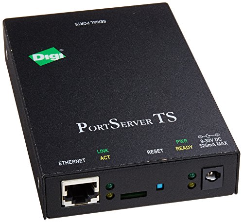 Digi PortServer TS 4 - Device server - 4 ports - 10Mb LAN 100Mb LAN RS(中古品)