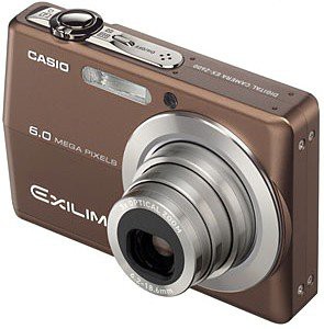 1516 CASIO EXILIM EX-Z600 ブラウン カメラ