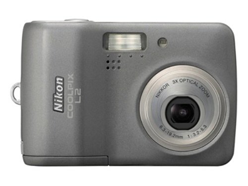 Nikon Coolpix L2 6MP デジタルカメラ 光学3倍ズーム付き(中古品)