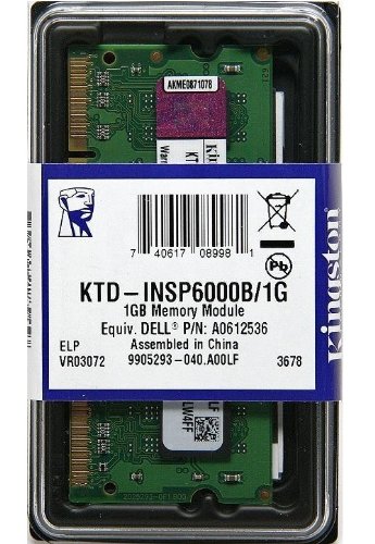 Kingston 1GB 667MHz Module KTD-INSP6000B/1G(中古品)